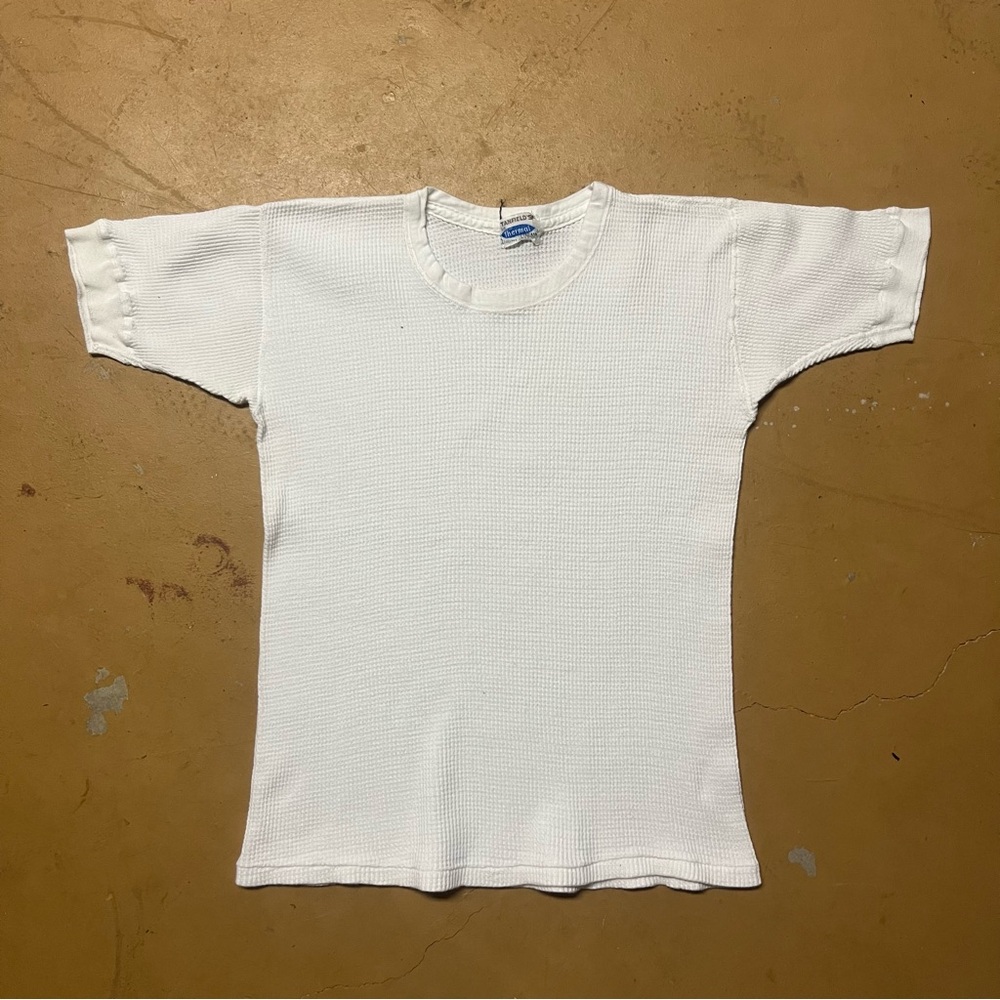 Vintage 70โs Stanfieldโs Thermal T-Shirt Size Large